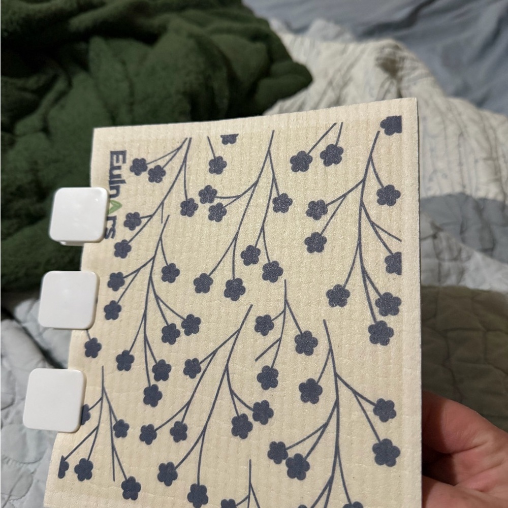 Eulnars Swedish Dishcloths - Eco-Friendly Green and Tan 8 pack new (flaw) - Picture 2 of 7